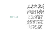 Octo - A hand lettering Octopus font, a Font by Plainly Simple Store (Thumbnail 10 of 11)