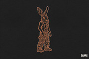 Rabbit Wearing Streetwear With, an Object Graphic by SharpMarketplace (Thumbnail 1 of 4)