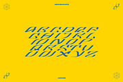 UKRAINE FONT ACID TECHNO GRAPHICS, a Blackletter Font by ASDF Graphics (Thumbnail 4 of 4)