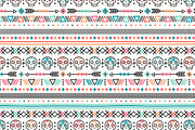Day of the Dead Patterns with skulls, a Pattern Graphic by Krolja (Thumbnail 3 of 6)