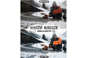 10 Winter Blogger Lightroom Presets