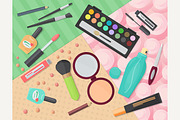 Colorful cosmetics concepts Pack set, a Background Graphic by Lemberg Vector (Thumbnail 3 of 5)