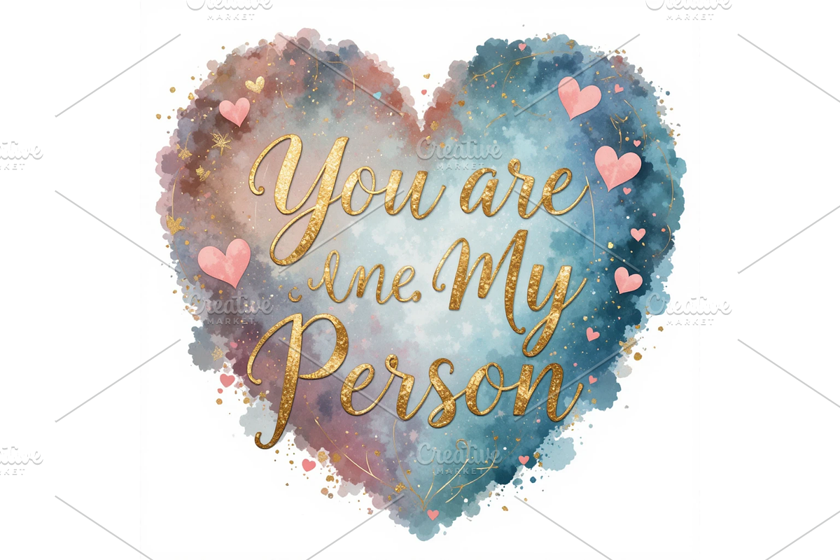 Romantic Love Quote Sublimation, a Seasonal Illustration by Creative design (Photo 5 of 6)