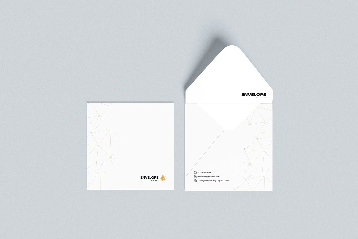 Envelope Mockup, an Invitation Template by Twins_studio926 (Photo 2 of 5)