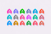 CANDY 3D BUBBLE FONT VECTOR, a Handwritten Font by BonkiStudio (Thumbnail 5 of 9)
