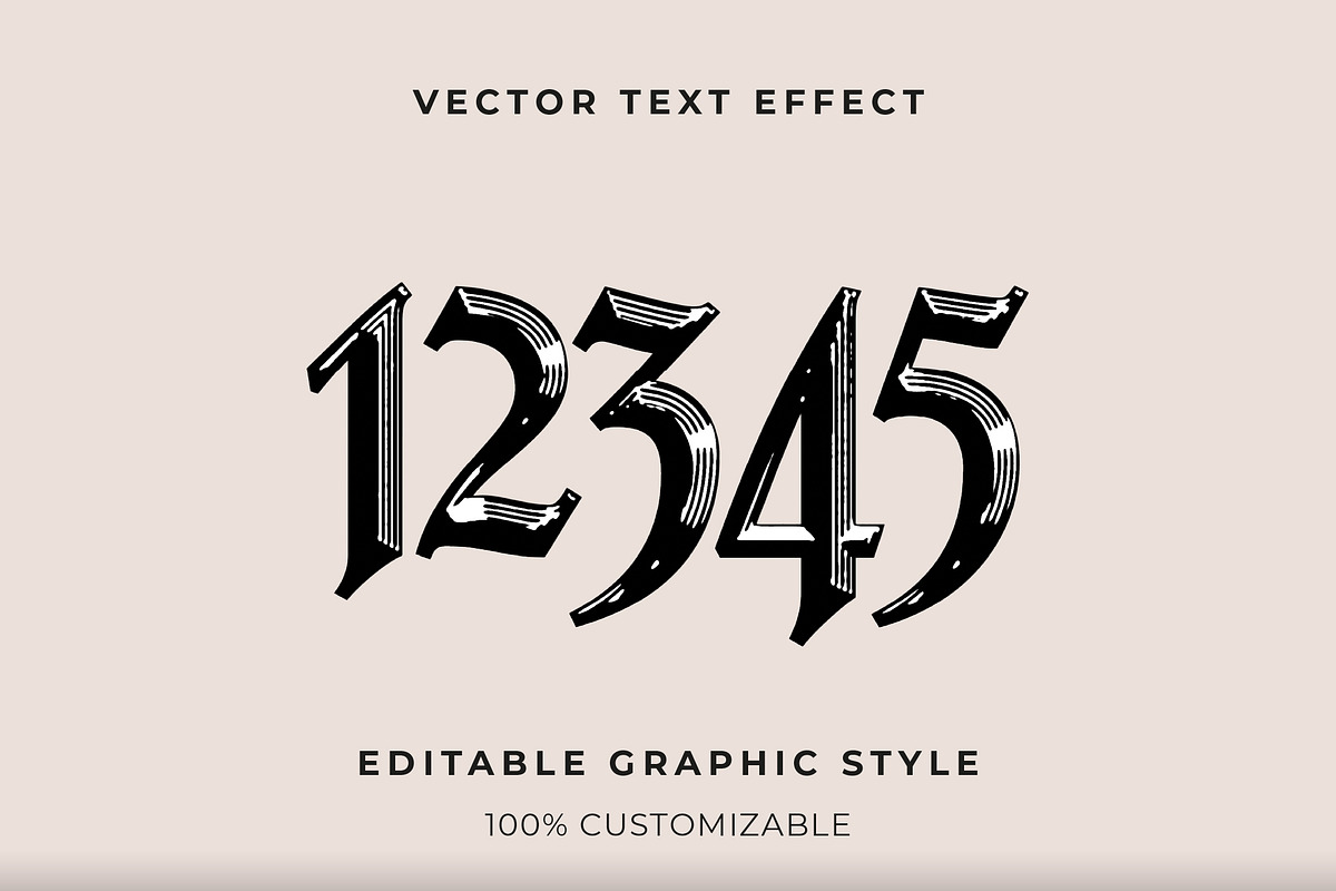 Vintage Engraved Ornate Text Effect preview 2