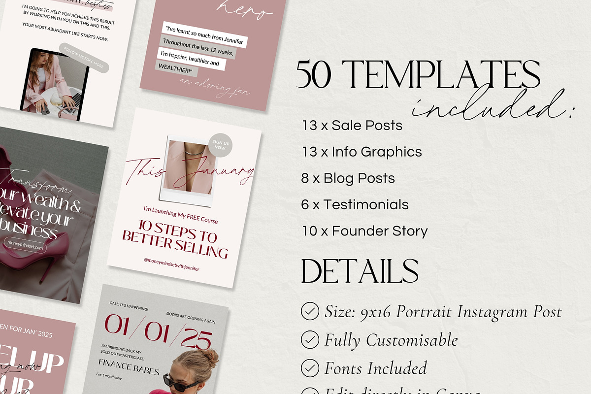 Social Media Templates for Coaches, a Social Media Template by Field Digital (Photo 6 of 9)