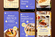 Breakfast Club Cafe Instagram Story, a Social Media Template by Annora Studio (Thumbnail 6 of 6)