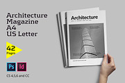 Architecture Magazine, a Magazine Template by Firtana (Thumbnail 1 of 10)