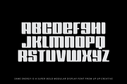 Same Energy, A Modular Sans Serif, a Sans Serif Font by Up Up Creative (Thumbnail 12 of 15)