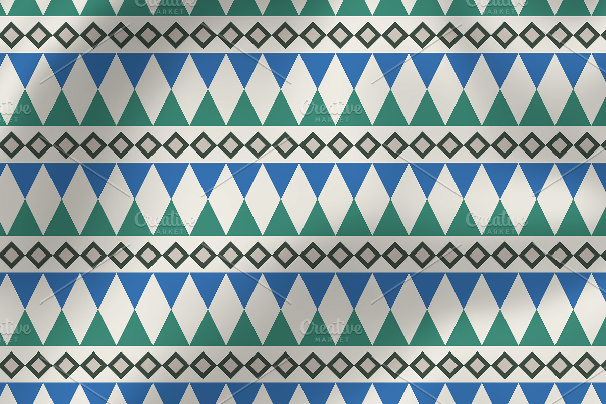Zigzag Harmony Pattern, a Pattern Graphic by Pyopo (Photo 3 of 3)