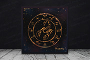 SET / GOLDEN ZODIAC SIGNS / VECTOR, an Animal Illustration by Nadin_Lebedeva (Thumbnail 13 of 17)