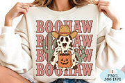 Boohaw Cowboy Ghost Halloween PNG, a Seasonal Illustration by Daily.Designs (Thumbnail 2 of 5)
