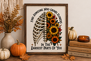 Skeleton Sunflower Png Bundle, an Object Graphic by Daisy Design (Thumbnail 5 of 21)
