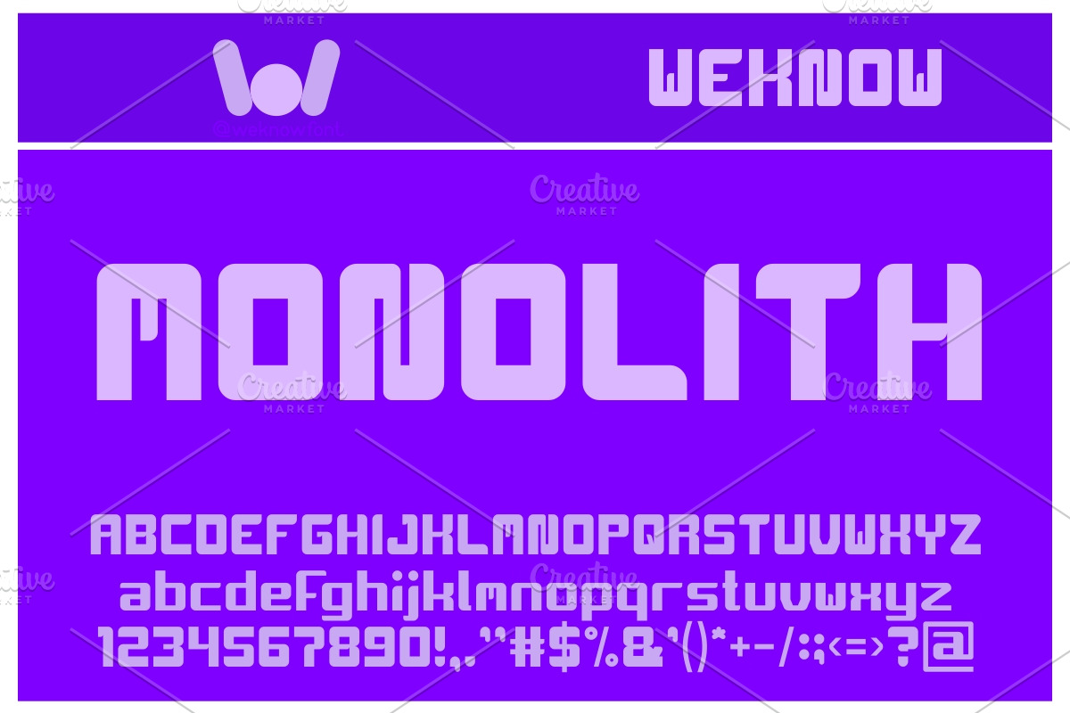 Cinta Adalah Perhatian font, a Font by weknow (Photo 4 of 5)
