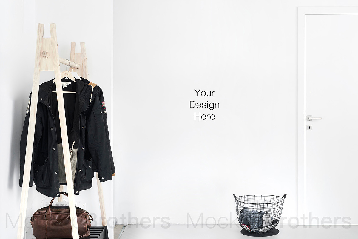 Empty wall mockup wall mock up 27, a Print Template by MockUpBrothers (Photo 3 of 5)