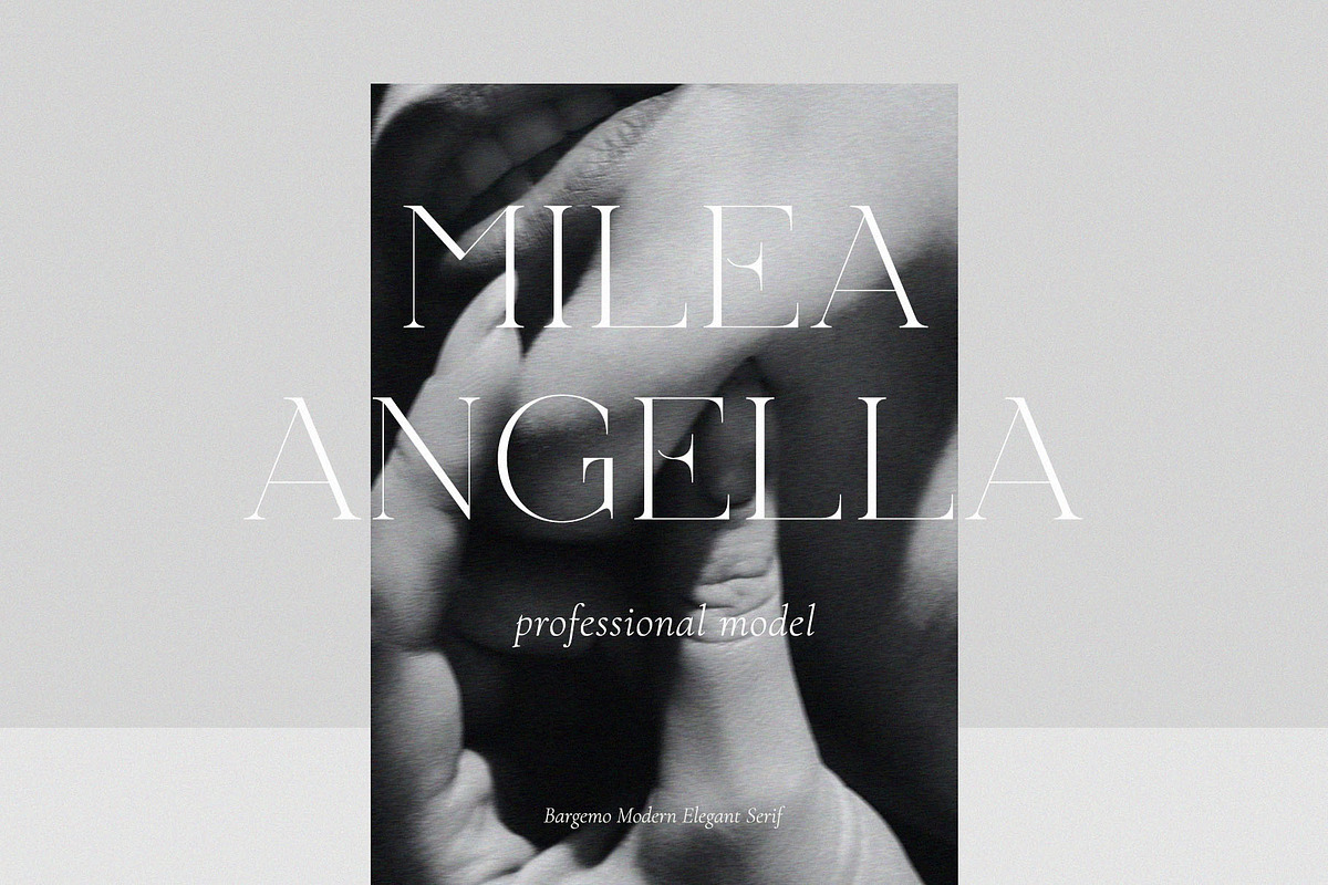 Bargemo – Modern Elegant Serif, a Serif Font by BrandSemut (Photo 4 of 10)