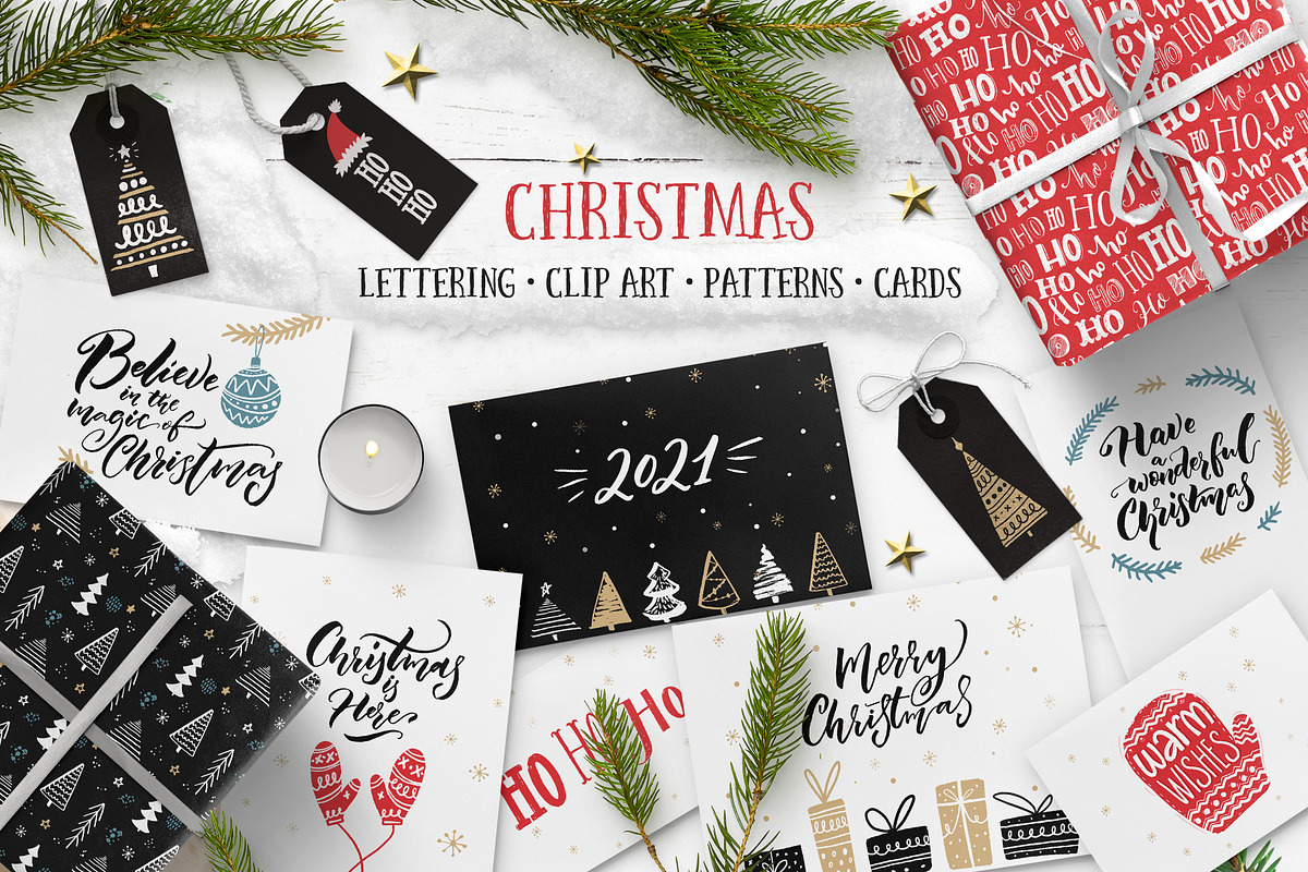Christmas graphics collection, an Object Graphic by Anna's Creative Store (Photo 1 of 7)