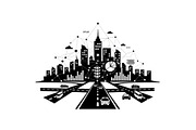 Smart Traffic Control Map Set, a Graphic by musafir_fashion (Thumbnail 7 of 13)