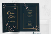 Wedding Invitation Card, a Stationery Template by MightyDesign (Thumbnail 3 of 6)