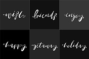 Oh Mistletoe Script Font, a Script Font by Creativeqube Design (Thumbnail 4 of 5)