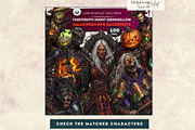100 Halloween RPG Backdrops, a Seasonal Illustration by ThatsDesignArt (Thumbnail 19 of 19)