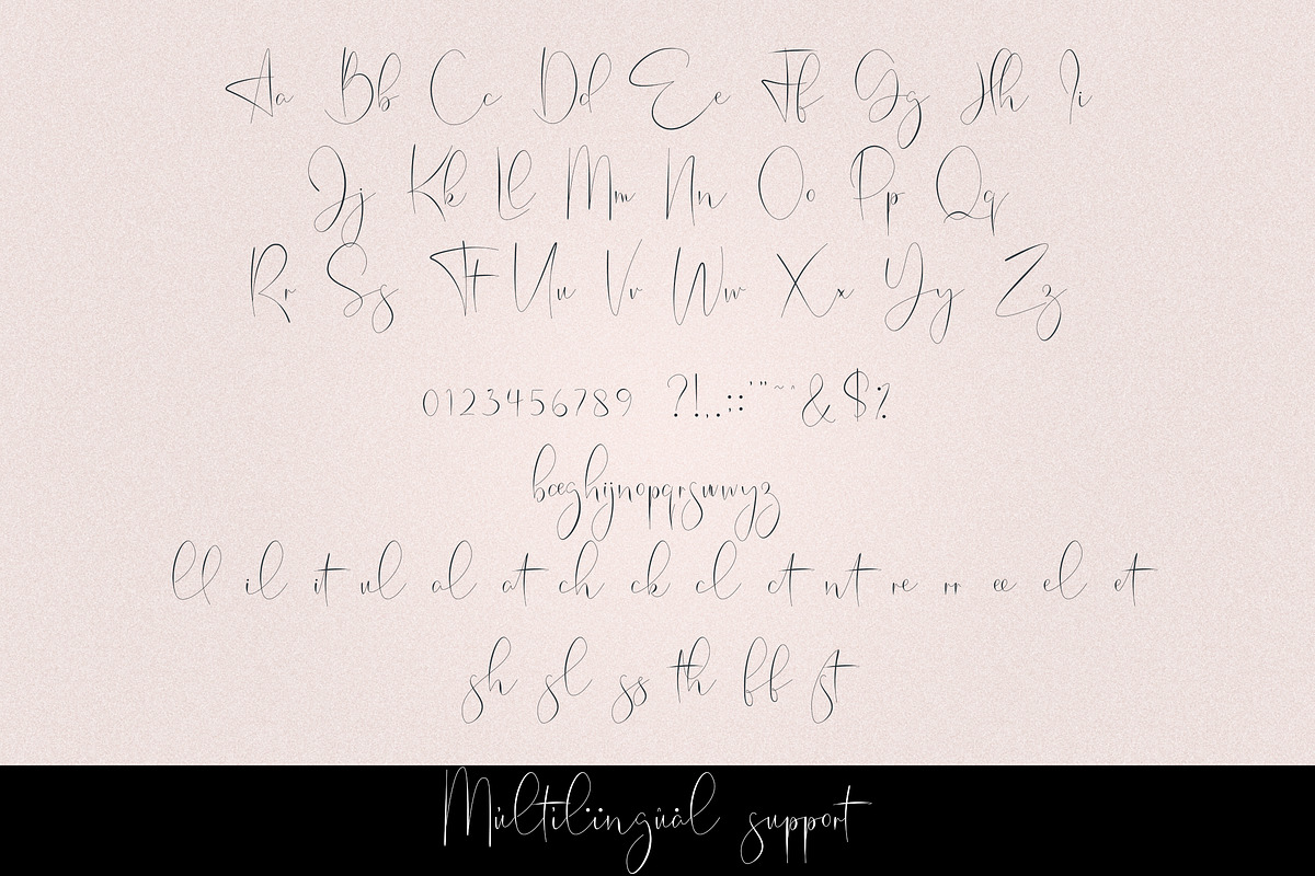 Belinda Script - Regular and Italic, a Script Font by VP Fonts (Photo 10 of 12)
