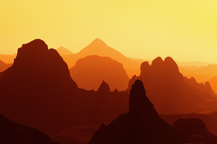 Sunrise in Sahara Desert, a Nature Photo by Shop Name