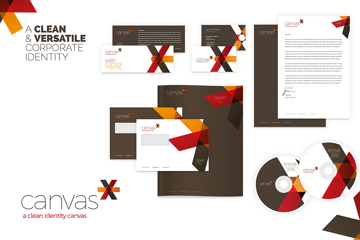 RW Canvas - Clean Versatile Identity, a Stationery Template by Reclameworks (Photo 1 of 5)