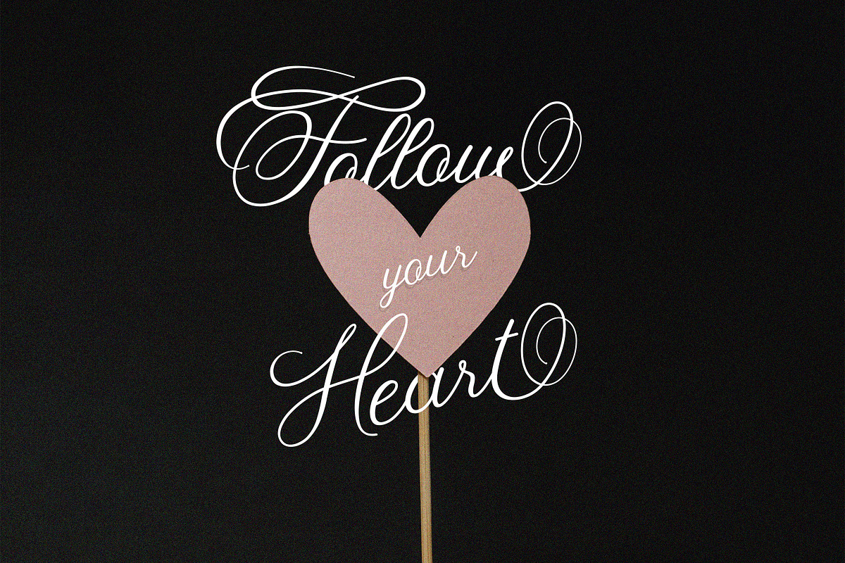 Fancy Script, a Script Font by Lollipop Hand Drawn (Photo 3 of 6)