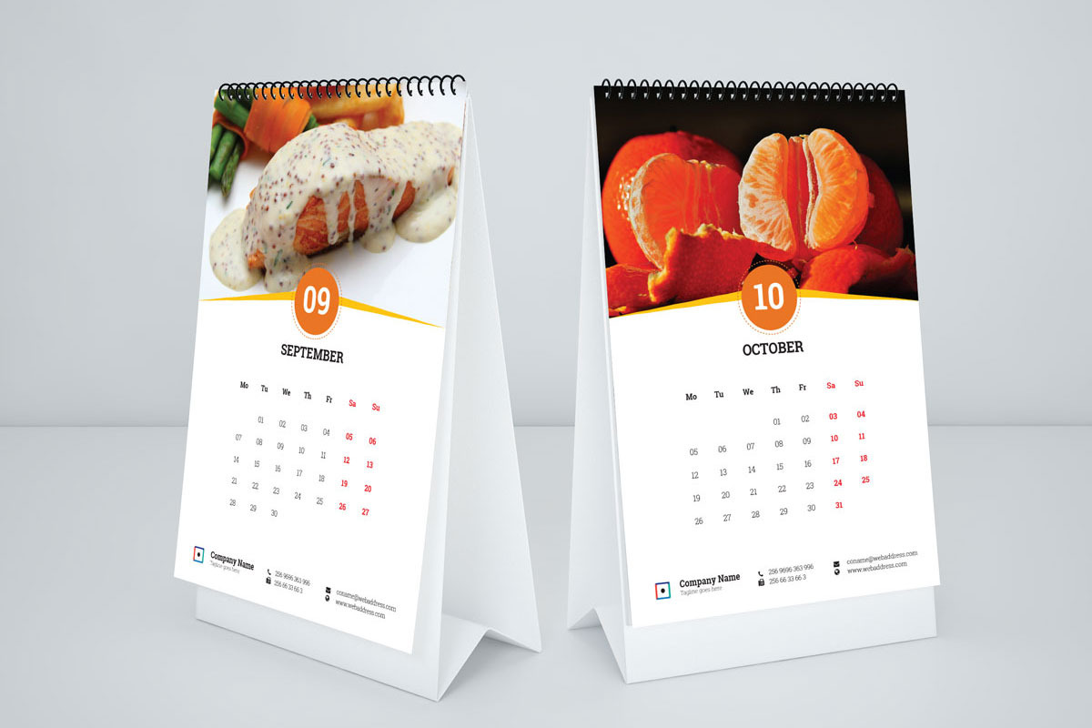 Calendar 2020 V7, a Stationery Template by graphicbox (Photo 5 of 6)