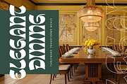 Tanqier Groovy Display Font, a Serif Font by timelesstype.co (Thumbnail 13 of 20)
