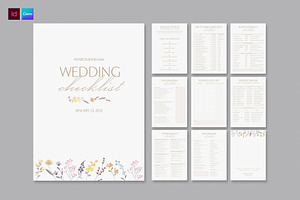 Wedding Checklist, a Stationery Template by BrandPacks