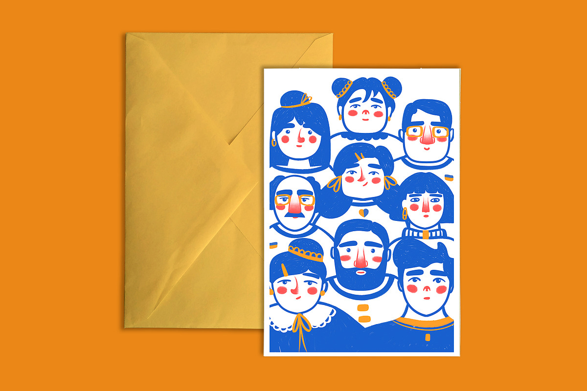 Stand with Ukraine. Illustrations, a Person Illustration by Renberrry.Store (Photo 8 of 9)