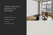 Parisian Home | Room No. 1 Mockup, a Household Mockup by Blixa 6 Studios (Thumbnail 3 of 7)