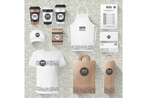 Coffee Items Mockups