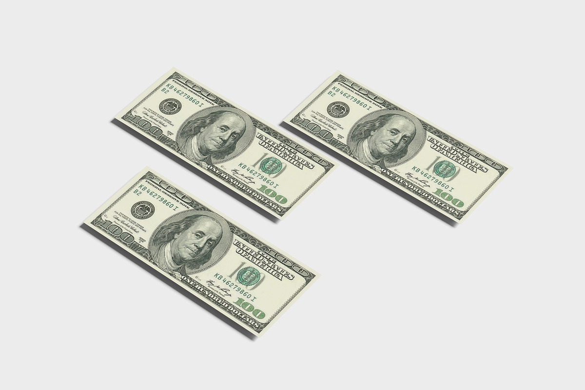 Money Stack Mockup, a Print Template by safrizalstudio (Photo 2 of 4)