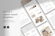 Brand & Mood board templates, a Presentation Template by Yuli Studio (Thumbnail 1 of 7)