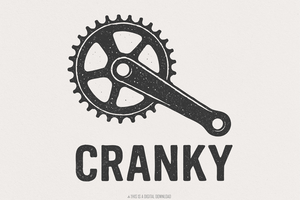 Cranky PNG, Funny Cycling Shirt, an Illustration by SharpMarketplace (Photo 1 of 9)