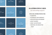 Affirmation Card of Deck Template, a Templates & Theme by Digital By Nikoleta (Thumbnail 2 of 10)