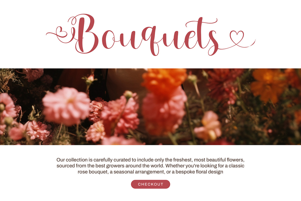 Rachel Laura, a Font by MC Creative (Photo 4 of 10)