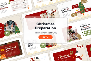 Christmas Preparation - PPT Templat, a Presentation Template by Ink Gallery