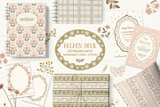Natural Frames, Backgrounds, Pattern, a Pattern Graphic by Cozy pattern shop (Thumbnail 1 of 12)