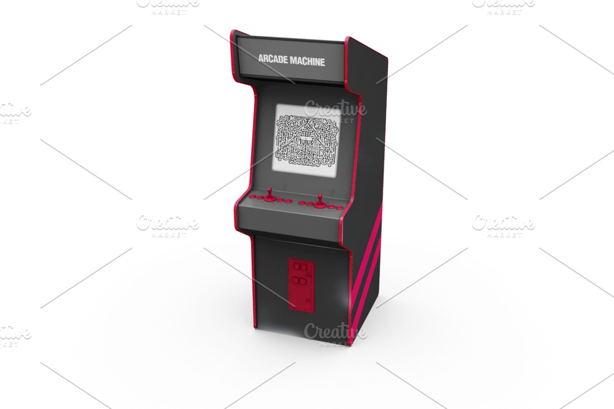 Arcade Game Machine Mockup, a Product Mockup by PixelMockup (Photo 14 of 17)