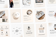 80 Instagram Portrait Templates, a Social Media Template by PittaFinePrint (Thumbnail 3 of 7)