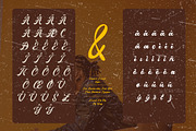 Baylou - Retro Script Font, a Script Font by Dhabee (Thumbnail 6 of 15)