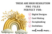 Whimsical Yellow Spring Clipart, an Illustration by OK Design (Thumbnail 4 of 6)