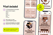 Cake Website Template, a Templates & Theme by Template Twist Shop (Thumbnail 4 of 10)