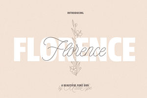 MADE Florence | a Beautiful Font Duo
