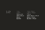 ZERO NEUE - The Headline Font Family, a Sans Serif Font by Designova® (Thumbnail 11 of 11)